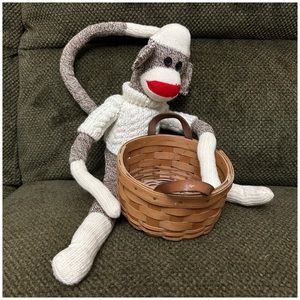 Longaberger Small Round Basket 7”